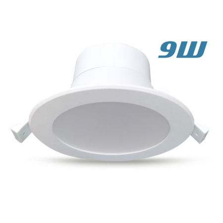 9w LED Downlight Flush Face 90mm Cutout Tri Colour Nexus