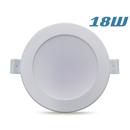 18w LED Downlight Flush Face 150mm Cutout Tri Colour Nexus