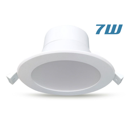 7w LED Downlight Flush Face 70mm Cutout Tri Colour Nexus