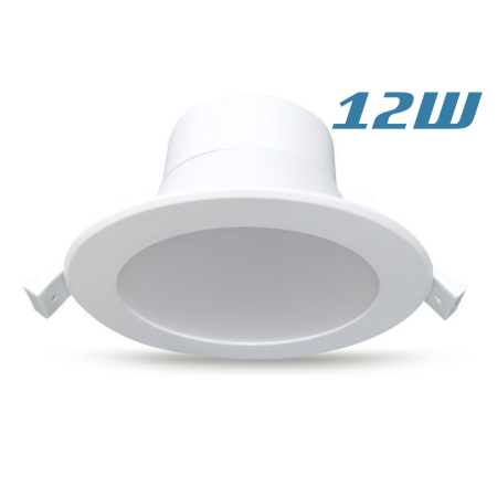 12w LED Downlight Flush Face 110mm Cutout Tri Colour Nexus