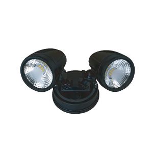 Luminex 2H 20W Twin Head Spotlight IP65 5000K